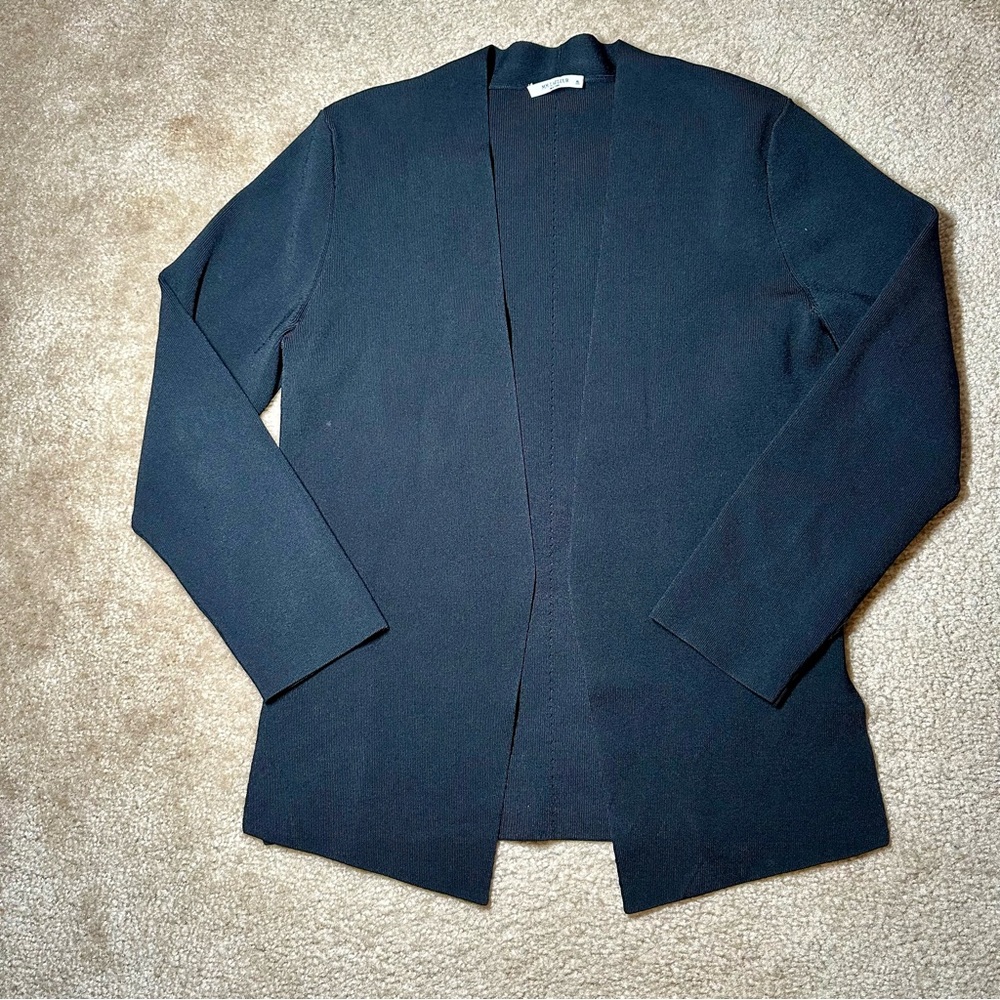 MM LaFleur Woolf Jardigan, Black, XL, EUC